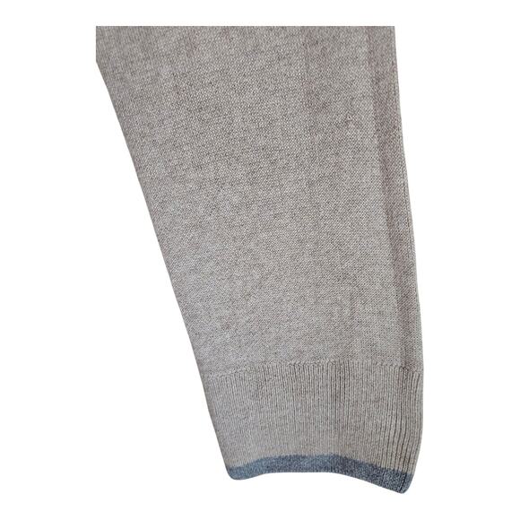 EVEREVE Women's XL Harriet Hoodie Sweater Oat Beige Gray Trim Neutral Soft 48" - Picture 4 of 7